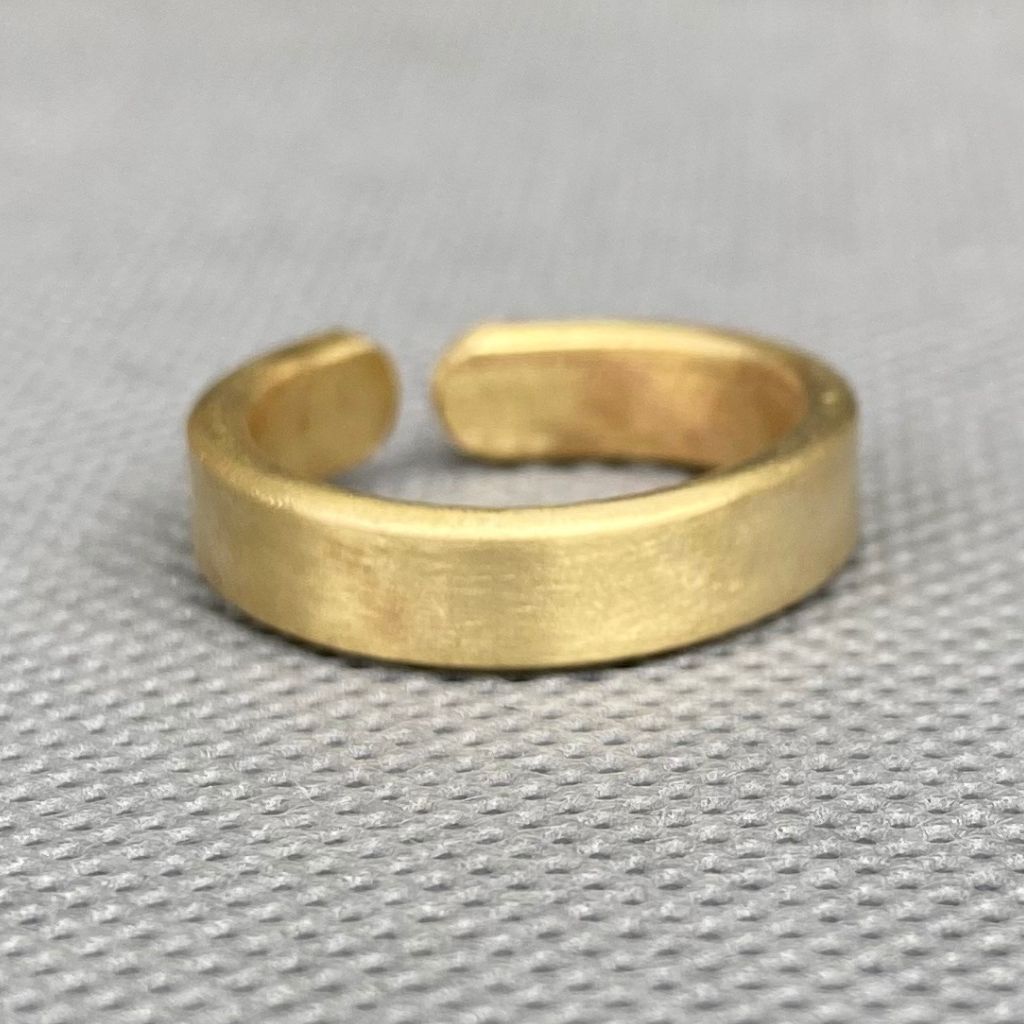 Anillo Bronce Liso Hombre