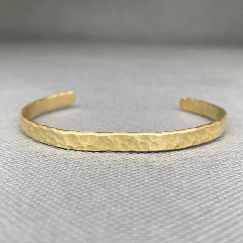 Pulsera Bronce Martillada Mujer