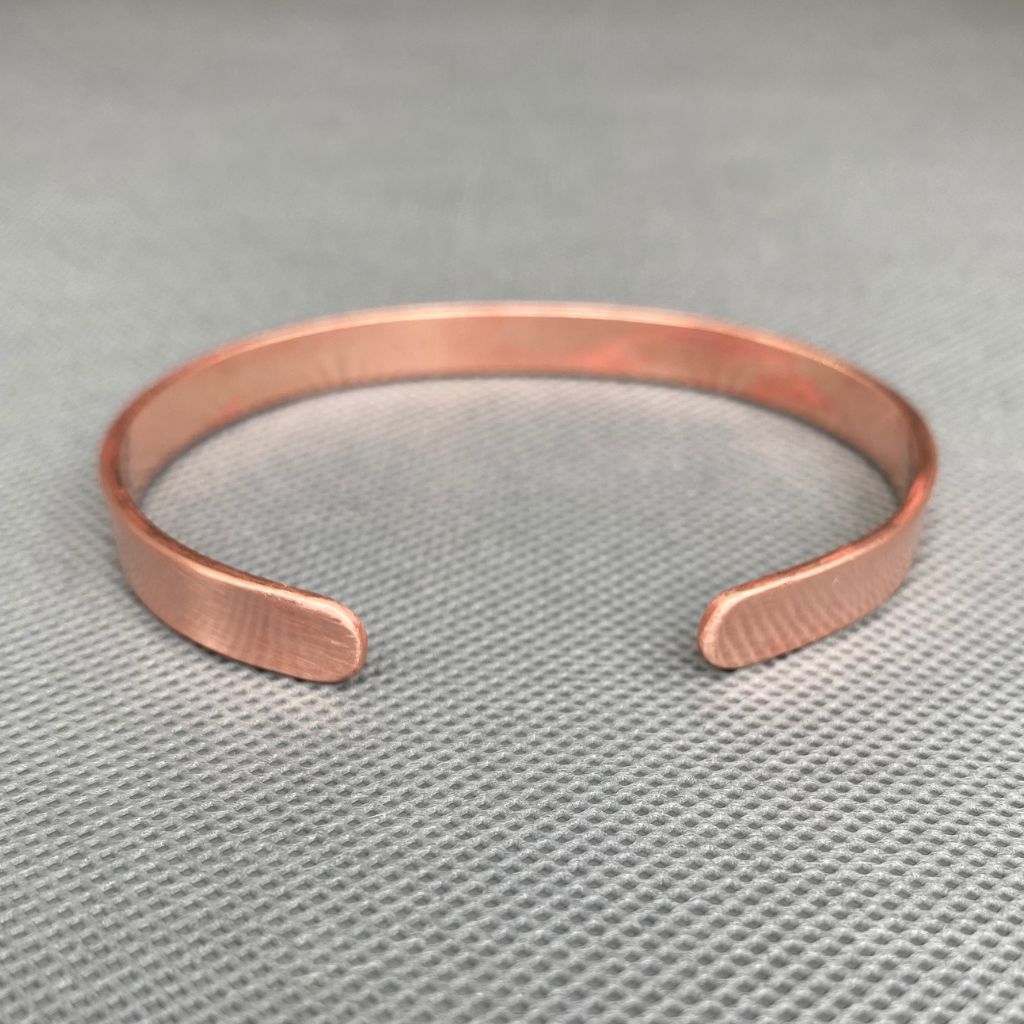 Pulsera Cobre Lisa Hombre