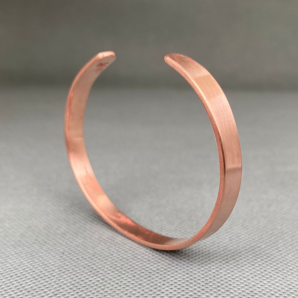 Pulsera Cobre Lisa Hombre