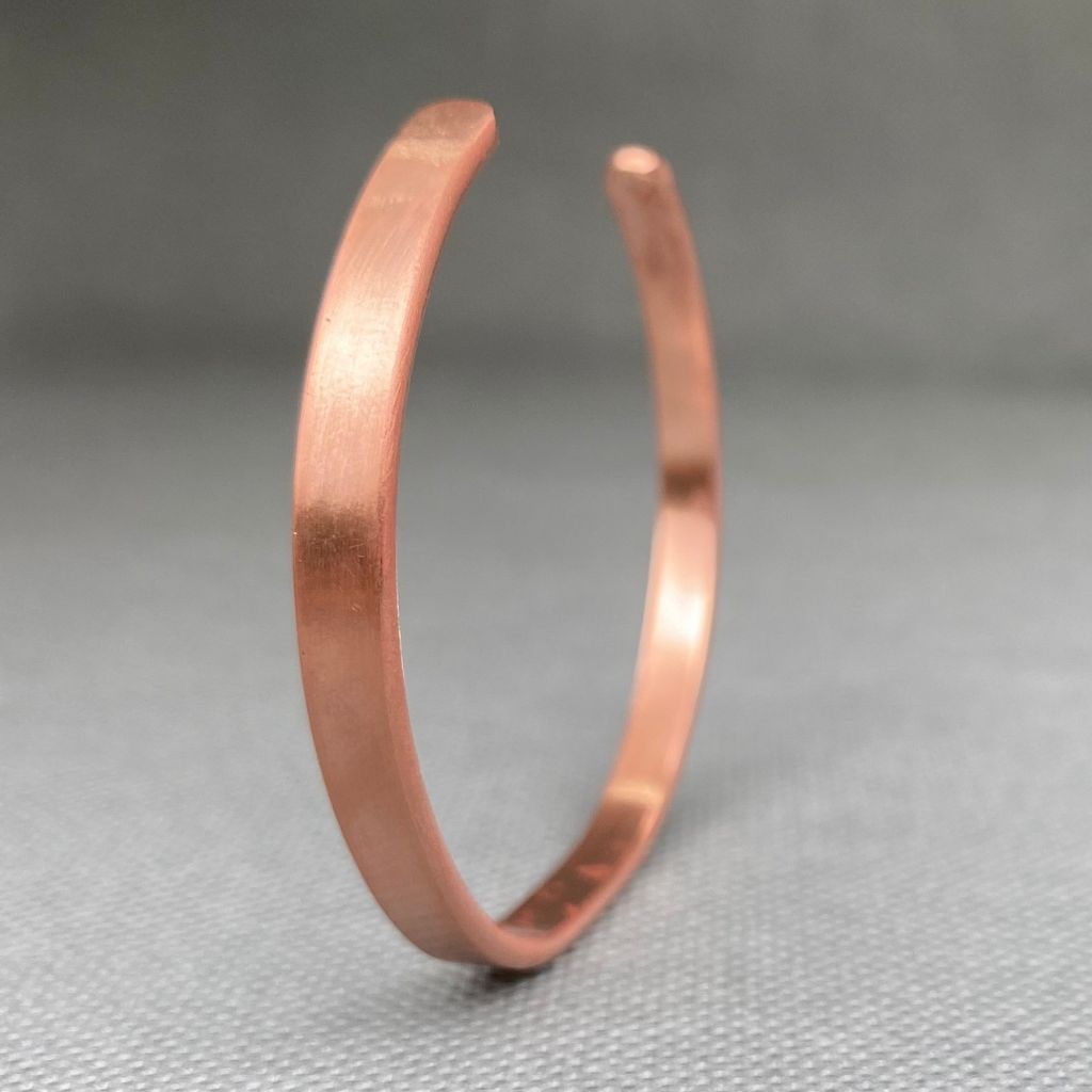 Pulsera Cobre Lisa Mujer