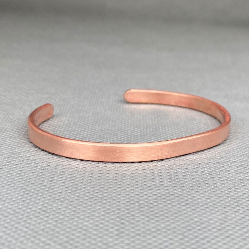 Pulsera Cobre Lisa Mujer