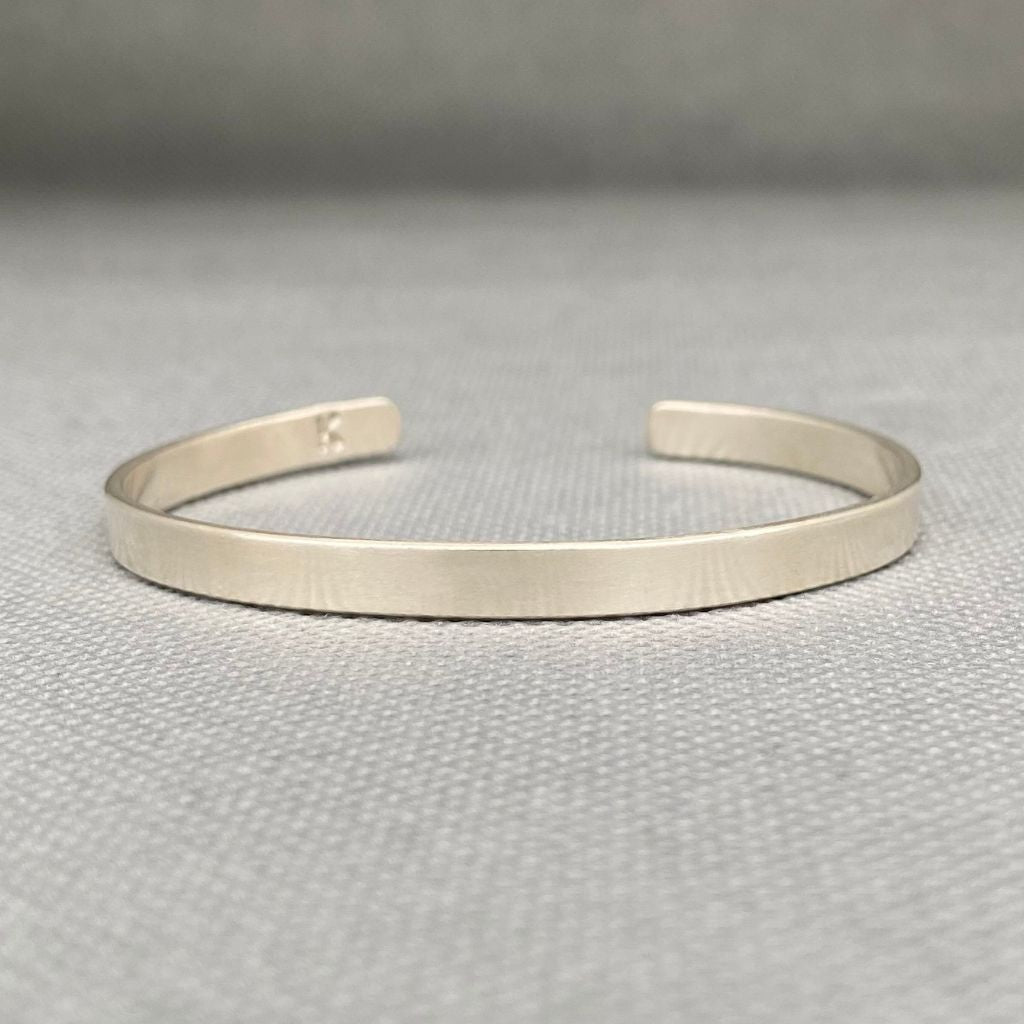 Pulsera Plata Lisa Mujer