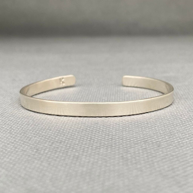 Pulsera Plata Lisa Mujer