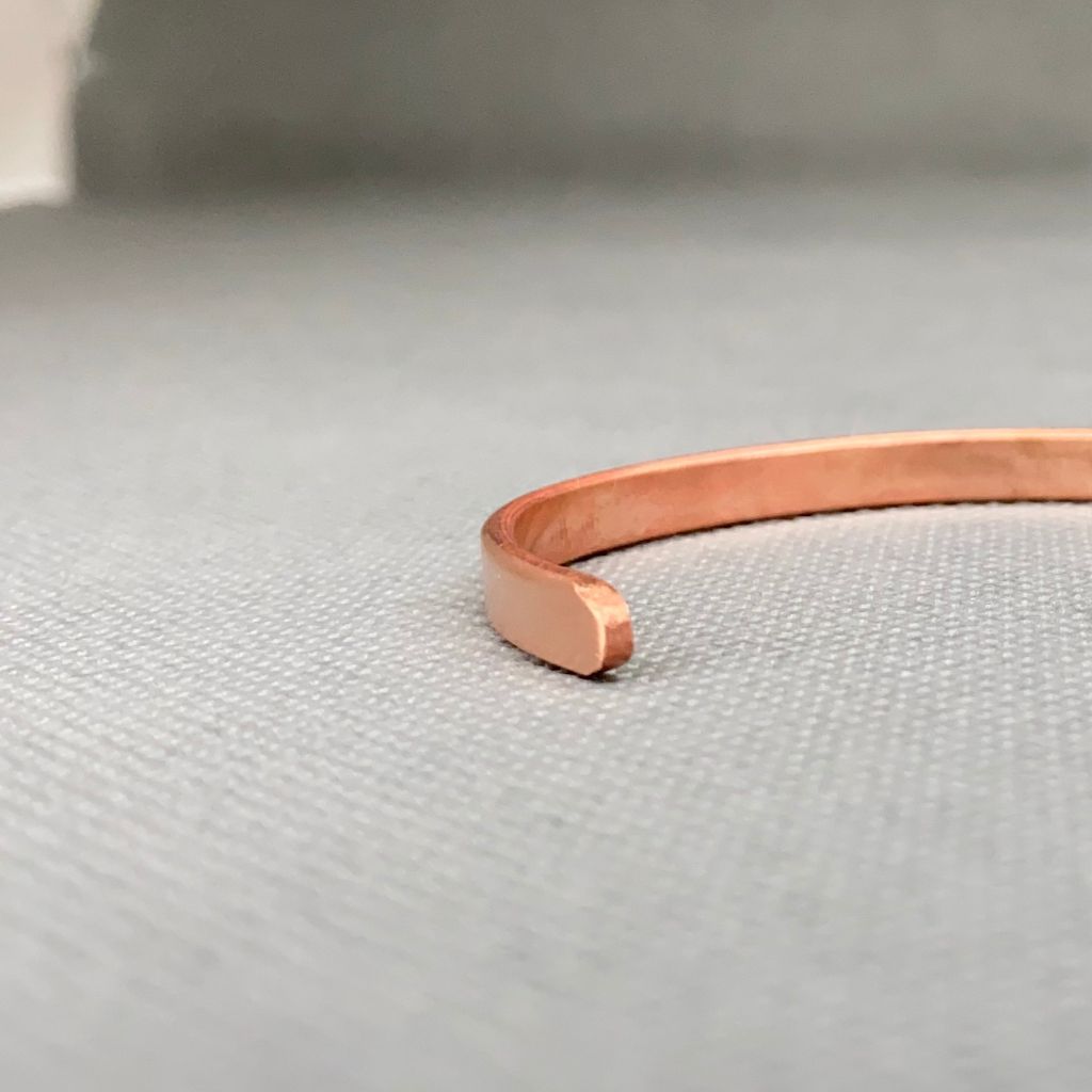 Pulsera Cobre Lisa Niño