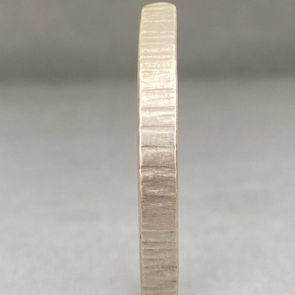 Pulsera Plata Rayada Mujer