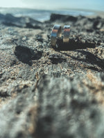 Pulsera Plata Lisa Mujer en la naturaleza