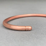 Pulsera Cobre Tubo Mujer