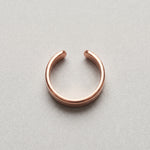 Anillo Cobre Liso Hombre