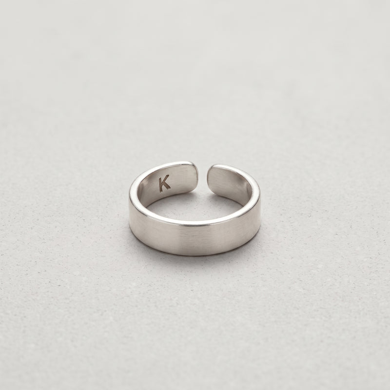 Anillo Plata Liso Hombre